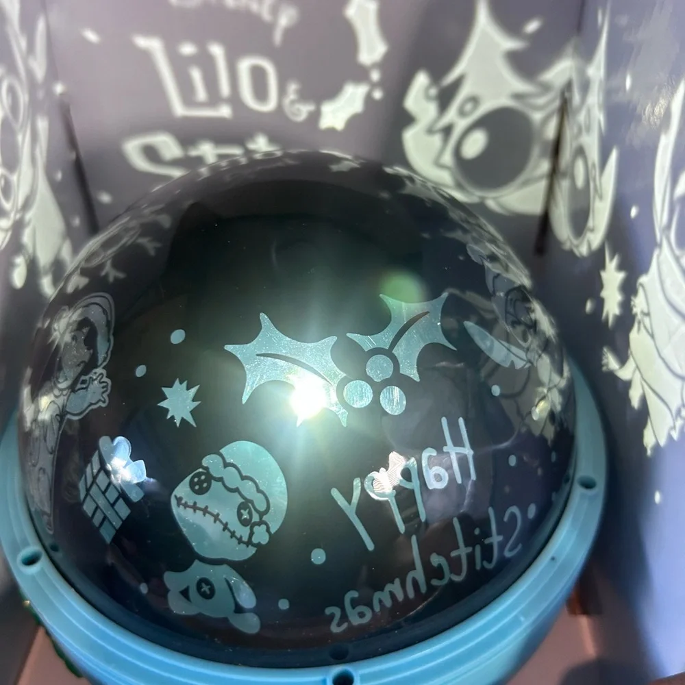Lilo & Stitch Christmas Lightshow Projector Tabletop‎ Shadow Lights Holiday New
